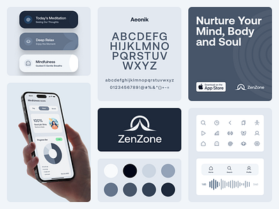 ZenZone - Bento Elements bento design grid mobile ui ux