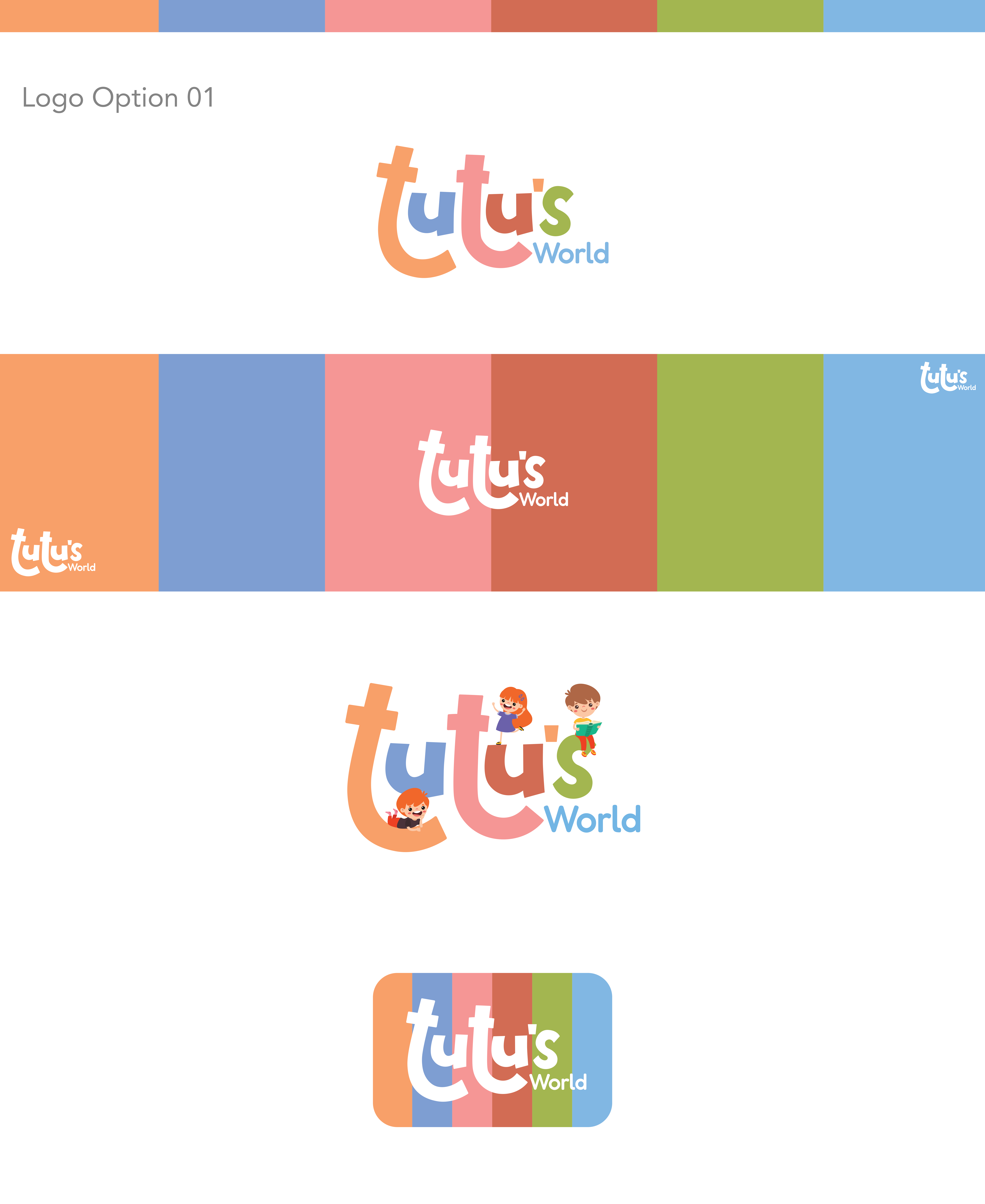Tutu's World Logo colorful logo cute kids cute logo graphic design hoodie interactive learning platform kids logo logo merch merchandise nepal nepali pastel sham tshirt design tutu tutus tutus world