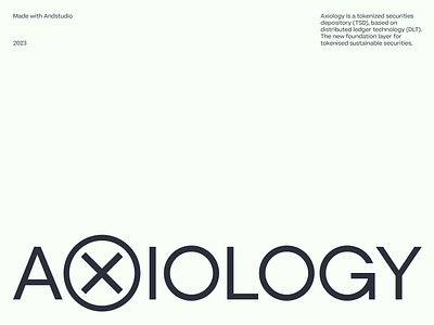 Axiology adobe andstudio axis branding depository design graphic design illustrator logo logotype vector wordmark