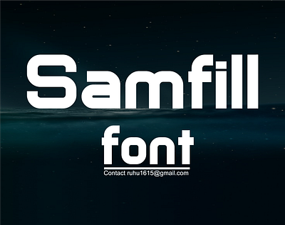 Samfill Font legibility