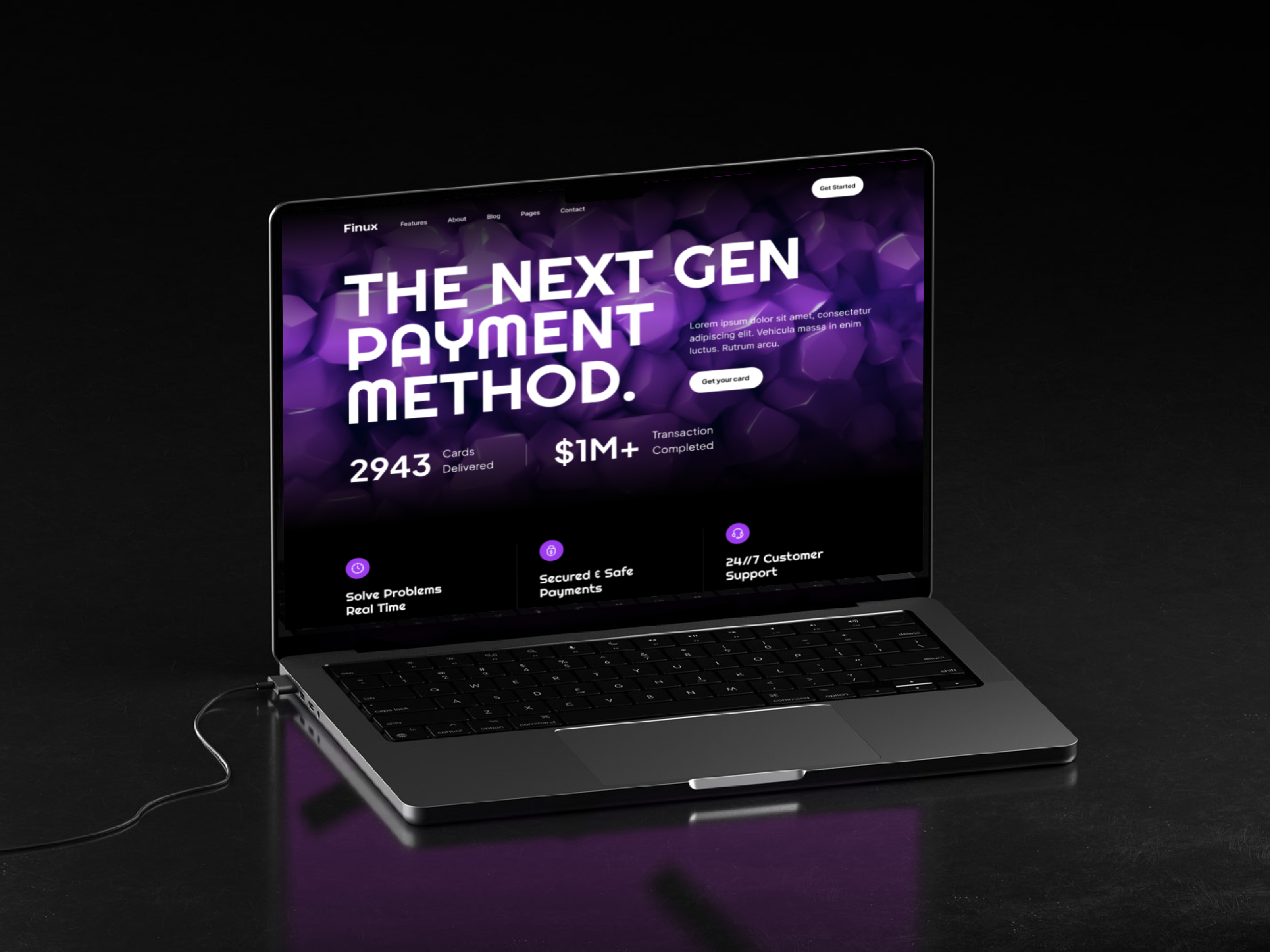 Digital Payment Landing Page Website bank bank card banking banking app design digital banking finance finance app financial fintech home page landing page mobile banking ui ux web web design web3 website website design