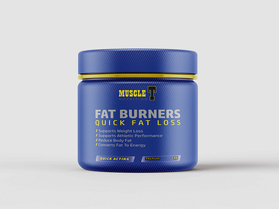 Fat Burners Supplement Label branding cover packaging dietary supplement fat burner supplement graphic design label designs logo packaging designs supplement label supplement label dsign