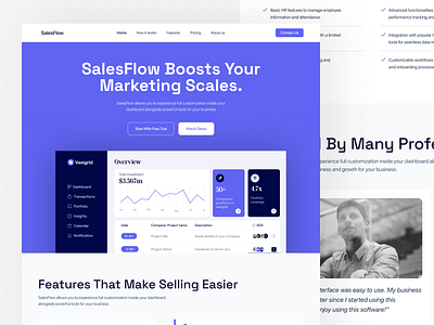 Saas landing page homepage landing page saas saas website website website design