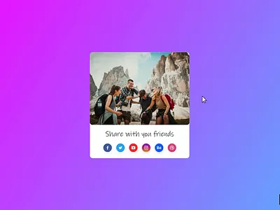 #DailyUI Day 10 Social Share branding dailyui design graphic design illustration logo motion graphics ui ux vector