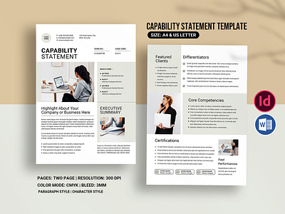 Capability Statement services statement