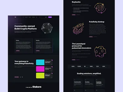 UI/UX Designs for Cryptocurrency Websites cryptocurrency ux