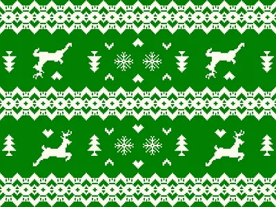 Christmas Navajo Pixel Art Seamless Pattern artwork branding christmas design geometric graphic design illustration navajo pattern pattern background pixel art seamless pattern vector