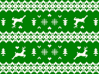 Christmas Navajo Pixel Art Seamless Pattern artwork branding christmas design geometric graphic design illustration navajo pattern pattern background pixel art seamless pattern vector