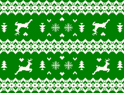 Christmas Navajo Pixel Art Seamless Pattern artwork branding christmas design geometric graphic design illustration navajo pattern pattern background pixel art seamless pattern vector