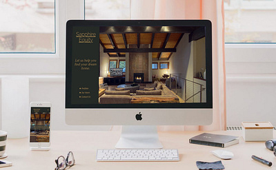 Sapphire Equity properties dealer website web design