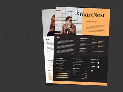 UX User Persona Smart Home App art branding daily design figma graphic design persona research ui usability user ux сoncept