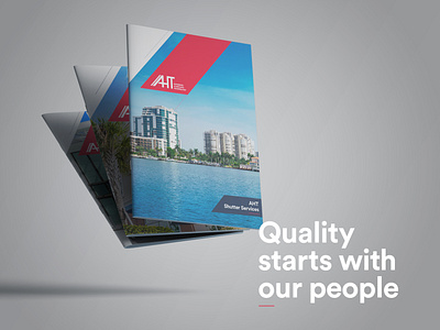 AHT Brochure Design branding brochure catalogue design magazine typography