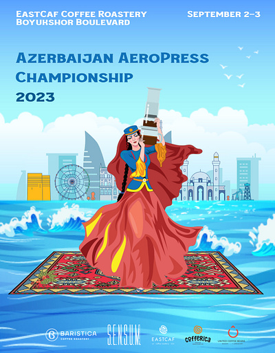 AeroPress Championship design graphic design