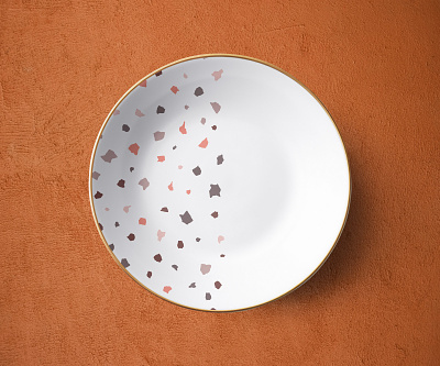 Ceramic Plate Mockup mockup free