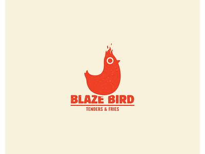 Blaze Bird - Logo bird branding chicken client work concept creative emblem fast food flat design food graphic design identity illustration inspiration logo logo design logo idea mark minimalism restaurant