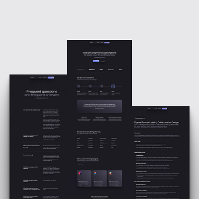 Aubergine – Multipage agency theme agency animation blog clean darkmode landing page lexingtonthemes responsive studio template theme