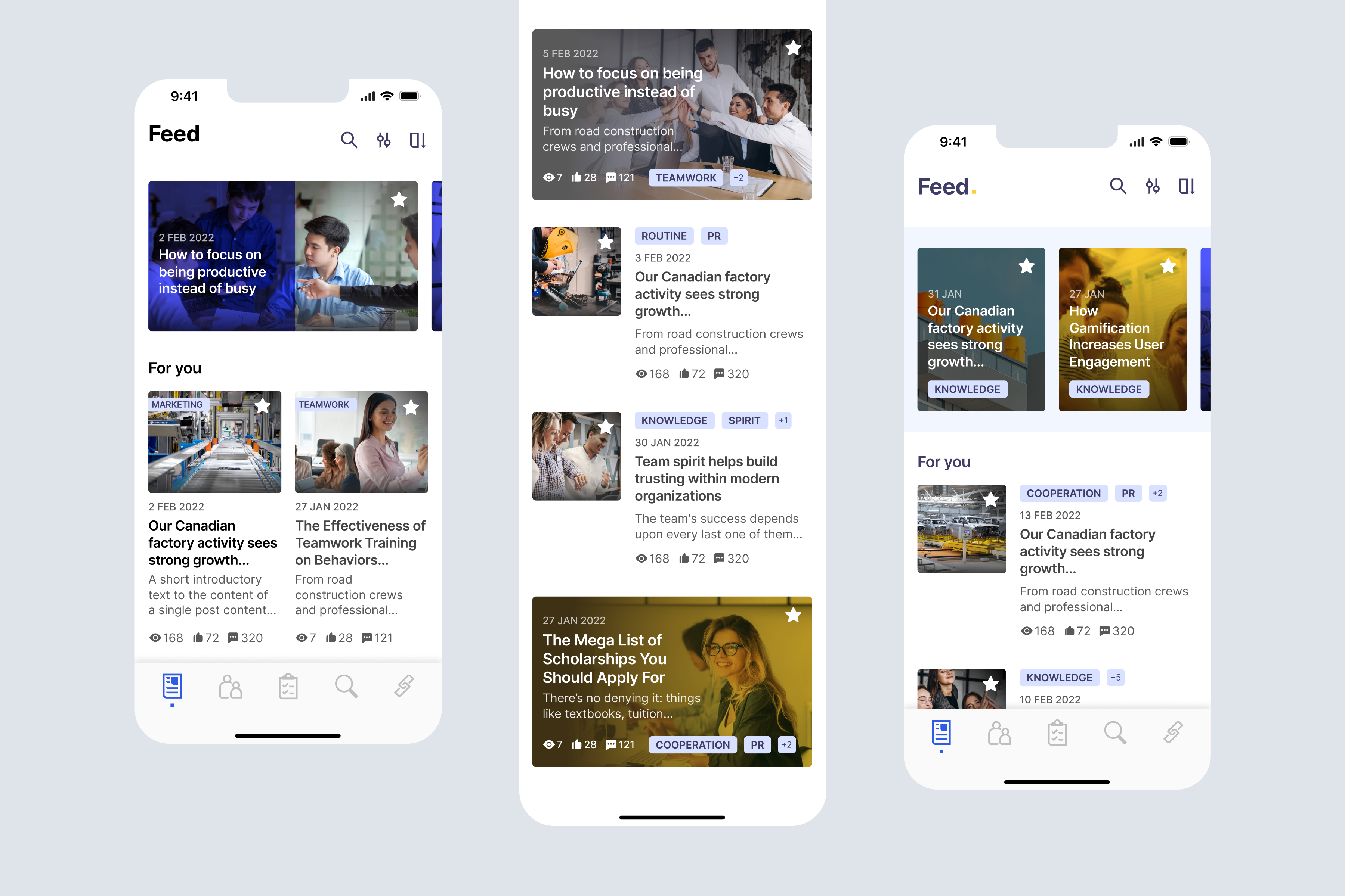 UI for Employee Experience App graphic design mobile app design product design ui ux