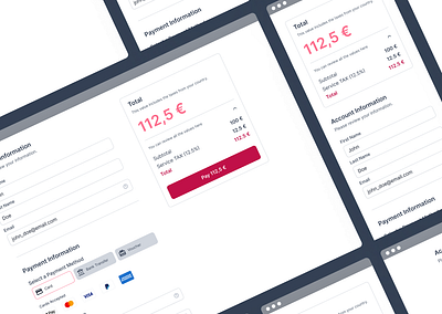 Stripe - Form Accessibility design desktop experience design interface design ui ui design uiux user experience design user interface design ux