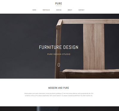 Pure - Full Responsive Muse Template adobe adobe muse agency business corporate creative design e commerce graphic minimal multi purpose muse photography portfolio responsive restaurant template theme website