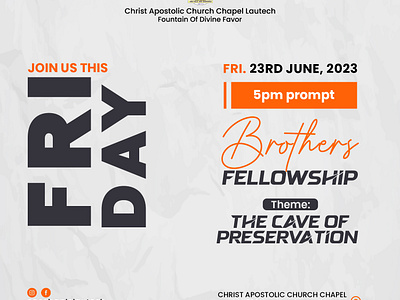 Fellowship Design branding church design fellowship flyer graphic design logo service typography