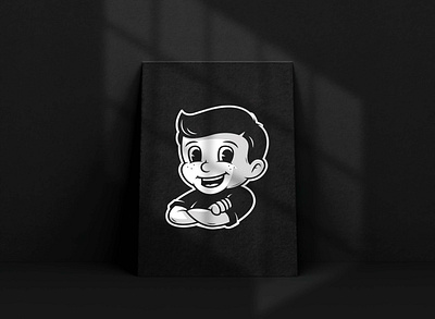 Character Illustration With Retro Style branding character debut game character illustration kids logo logo character mascot design retro retro boy retro cartoon retro character retro mascot retro style smile smile boy sticker t shirts t shirts design
