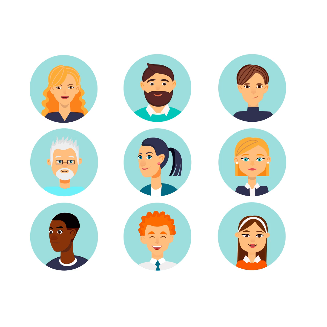 Avatars by Designsells on Dribbble