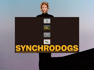 Synchrodogs Site of the Day on Awwwards animation interface promo ui ux web website