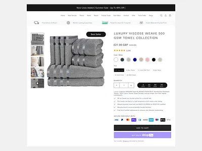 Ecommerce Product Page ecommerce landingpage optimization product shopping ui uiux website webui webux