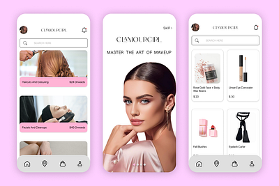 GlamourGirl | Salon Mobile App