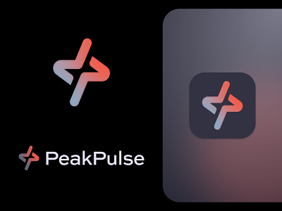 PeakPulse - Logo brand brand guidelines brand identity brand sign branding business identity logo logo design logotype marketing packaging smm startup visual identity