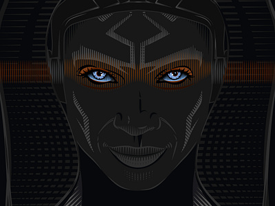 Ahsoka graphic design illustration lucasfilm vector