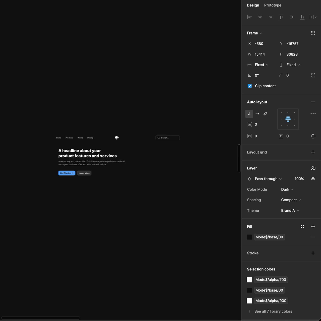 Building a website in under 30 seconds in figma by bunin dmitriy on