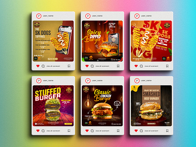 Food Promotional Post Design banner boost sell branding design food food design food promotion graphic design ig illustration instagram instagram post label post poster promotional content social media