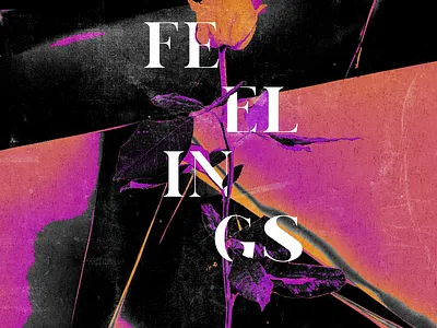 SATVRN - Feelings Single cover album artwork cover design electro graphic design illustration logo modern music rap trap