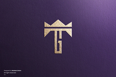 T G Letter Mark | T logo | (T icon) best brand brand design brand identity branding design graphic design icon illustration letter mark logo mezbah zohan mockup modern logo t g logo t logo ui
