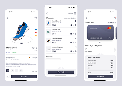 Shopping Cart easycheckout figma shopsmart shorts simpleshopping ui ux