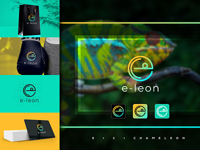 E - Leon beautiful best brand brand identity branding creative creative logo design graphic design logo marketing menaingful minimal minimalist sleek