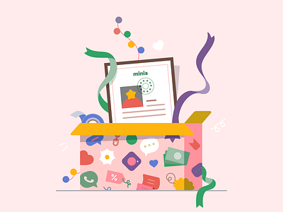 Swiggy Minis - Onboarding complete! account box certificate design document illustration registration small business vendor