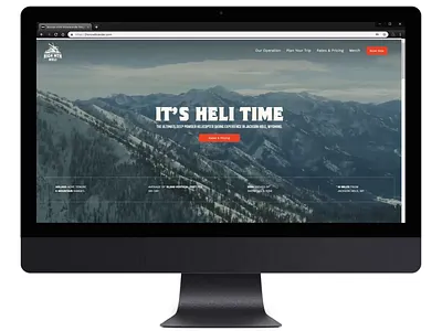 High MTN Heli animation graphic design ui web design