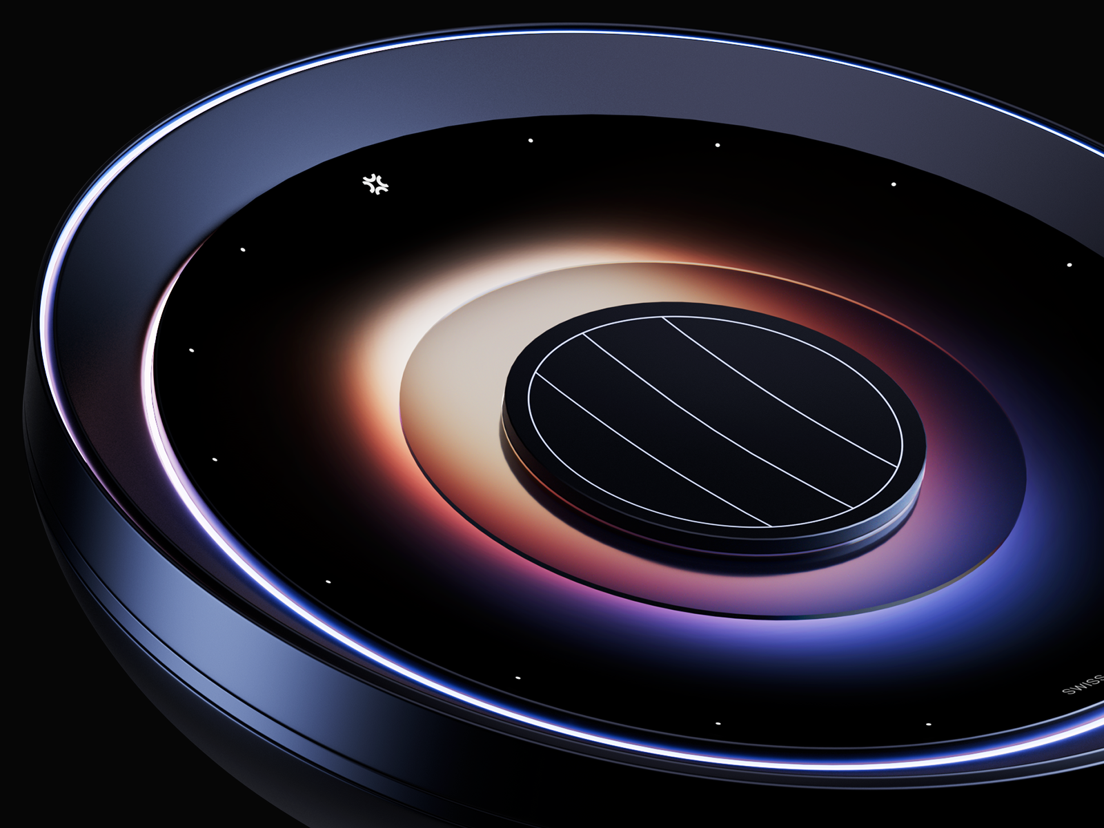 Watch Concept 3d app clock concept design device fashion futuristic glass minimal time watch watchface