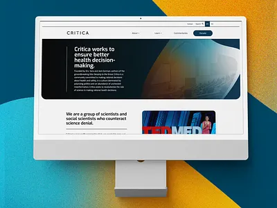 Critica Website webdev website