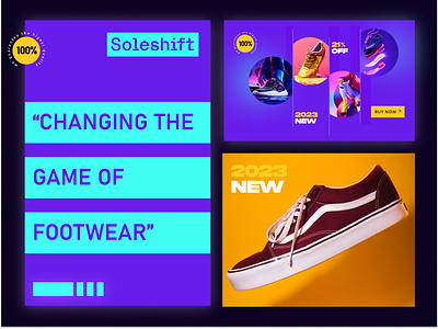Soleshift - Footwear Branding animation app branding design graphic design illustration logo motion graphics typography ui ux vector
