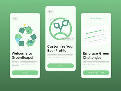 Envo - Environment Green Onboarding climate friendly environment friendly green green app green energy onboarding