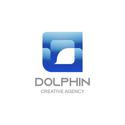 "Dolphin" Concept Logo branding graphic design logo
