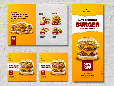 BURGER DESIGN PACKAGE LAYOUT brand ide brand identity branding burger posters fast food flyers graphic design restaurant flyer design social media flyer design