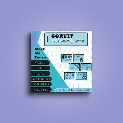 Poster For Corvit Systems branding design designideas graphic design posterdesign posters socialmediaposter