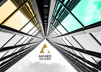 Amaro Glass Branding Strategy & Identity branding logo typography