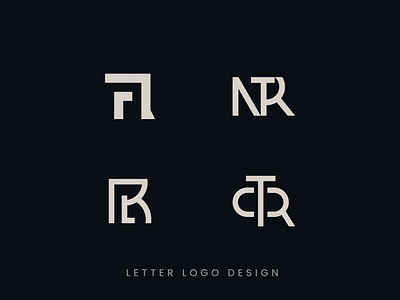 Letter minimalist logo design ai logo design best logo design branding creative logo ctr letter logo design dribbbledesign letter letter logo design logo logo design and branding logo idea logo inspiration lrt letter logo minimalist logo modern logo design monogram logo negative space ntr letter logl typography logo