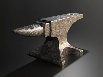 Anvil 3D model 3d blender hardsurface