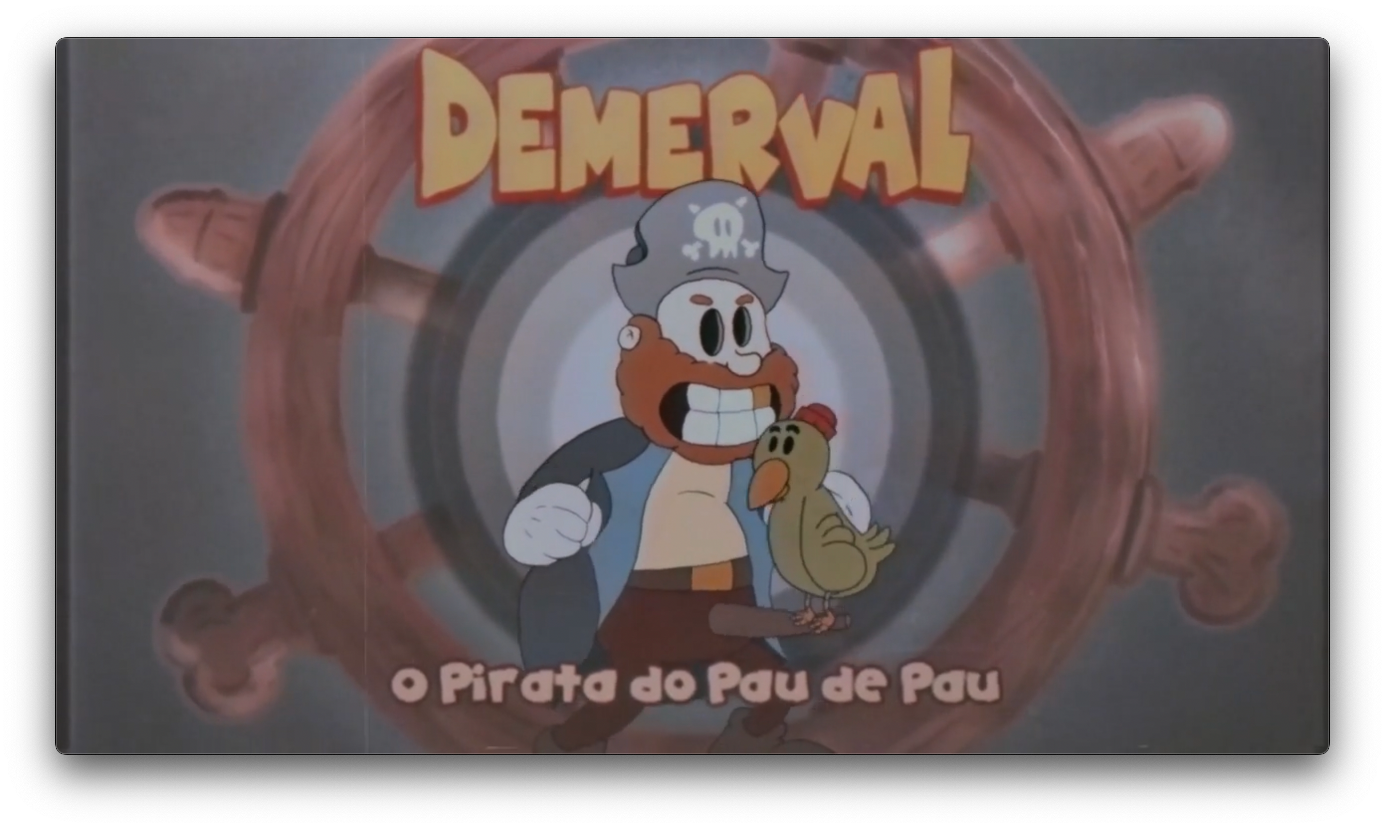 Demerval - O Pirata do Pau de Pau 1930 animation cartoon illustration rubber hose